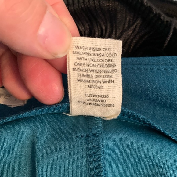 Happily Grey Women's Wide Leg Dress Trouser Pants - Turquoise size 9 - Picture 14 of 14